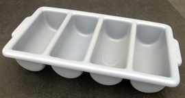 Plastic forming custom silverware trays